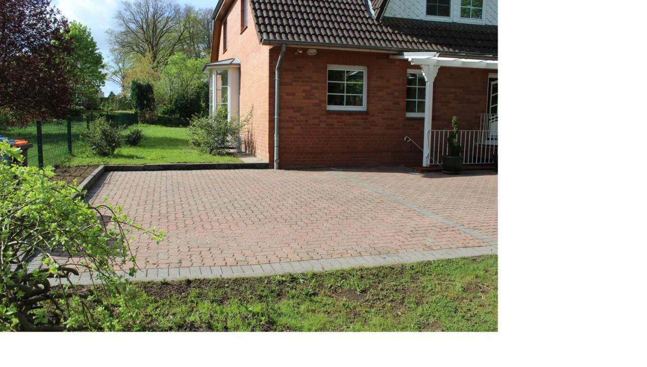 Kleine Souterrain Wohnung Naehe Hamburg 新武尔姆斯托夫 外观 照片